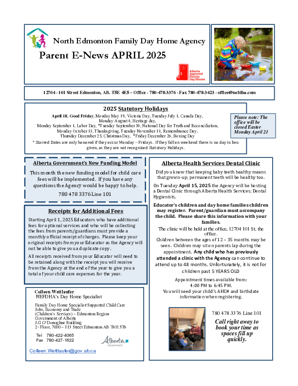 Parent Newsletter